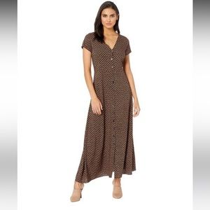 Frye Maxi Dress button down